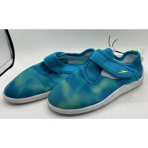 Speedo Toddler Printed Shore Explorer Water Shoes - Teal Extra Large Blue NWT
